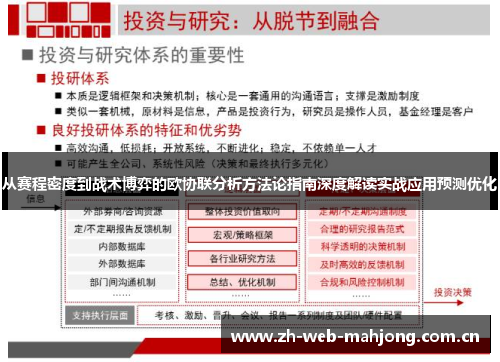 从赛程密度到战术博弈的欧协联分析方法论指南深度解读实战应用预测优化 从赛程密度到战术博弈的欧协联分析方法论指南深度解读实战应用预测优化